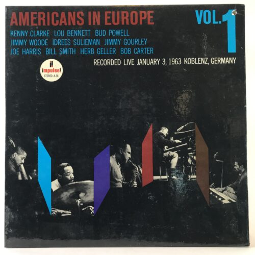 Jazz-Americans In Europe Vol 1-Kenny Clark Lou Bennett Bud Powell Jpg