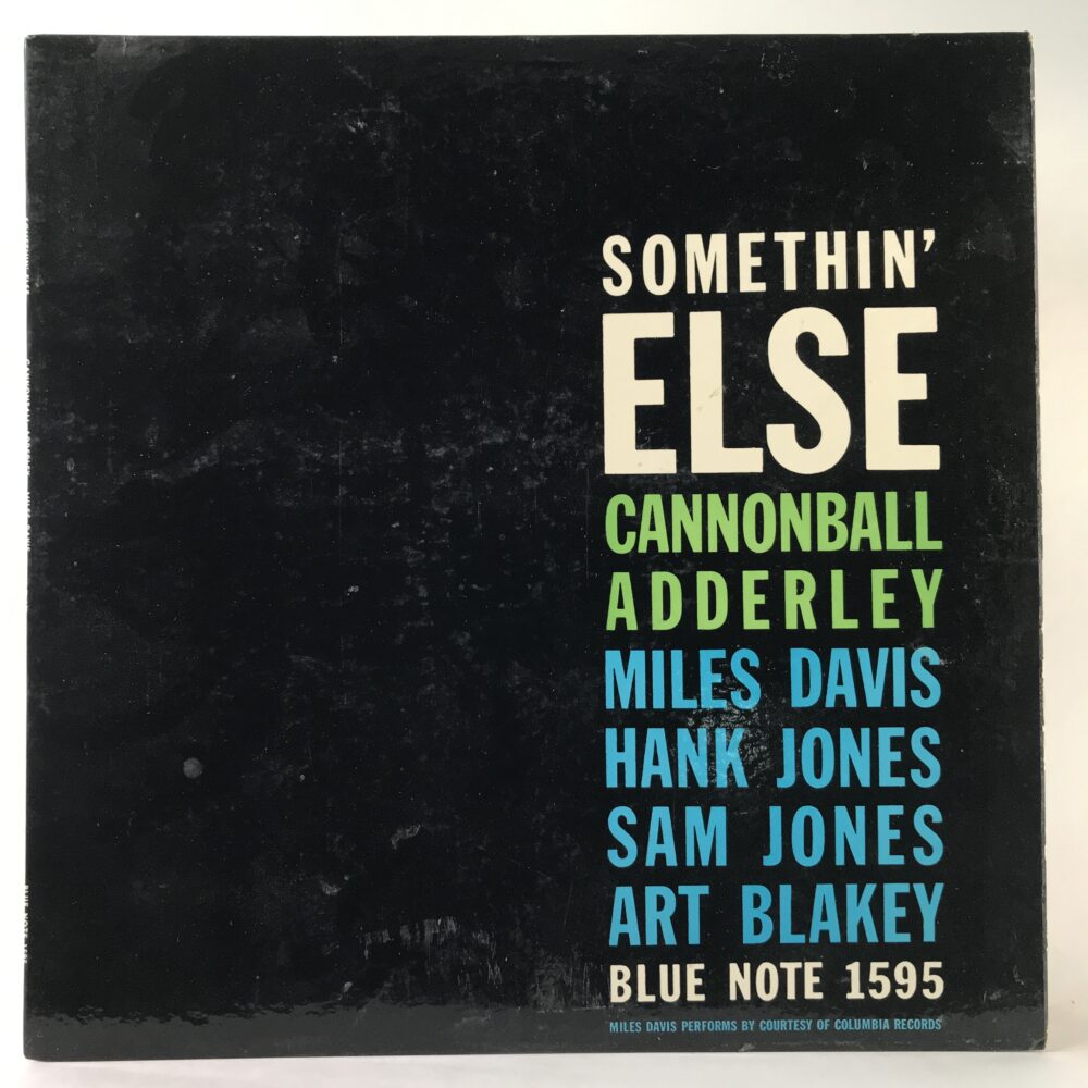 Jazz-Cannonball Adderley Miles Davis 20Art Blakey-Somethin Else Jpg