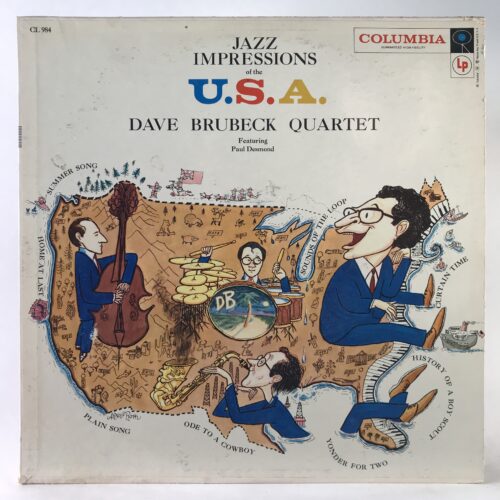 Jazz-Dave Brubeck Quartet-Jazz Impressions Of The USA Jpg