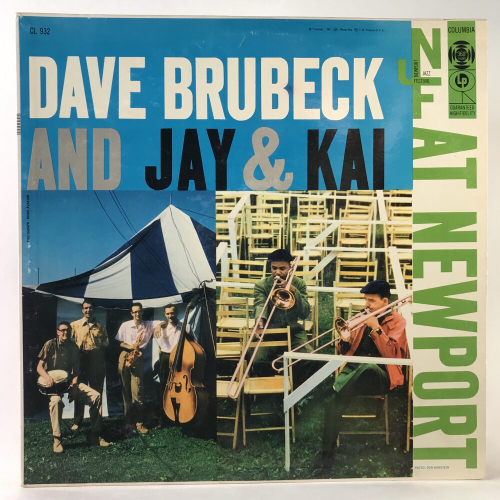 Jazz-Dave Brubeck And Jay Kai-At Newport Jpg