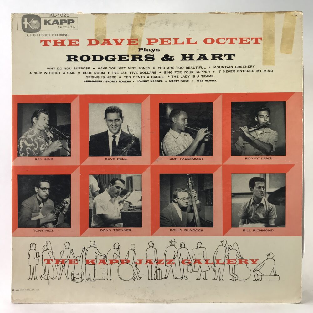 Jazz-Dave Pell Octet-Plays Rodgers Hart Jpg