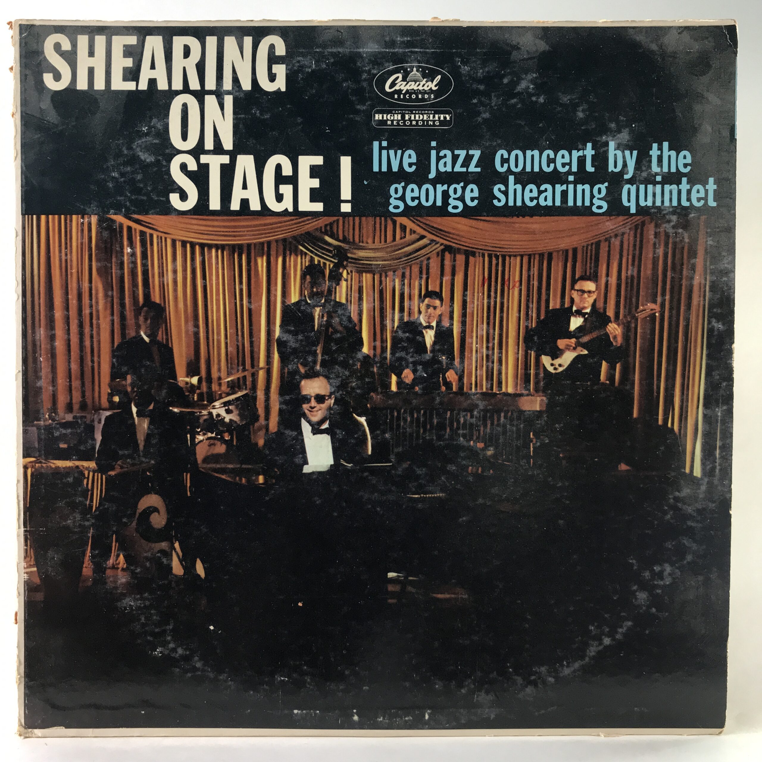 Jazz-George Shearing Quintet-Shearing On The Stage Jpg