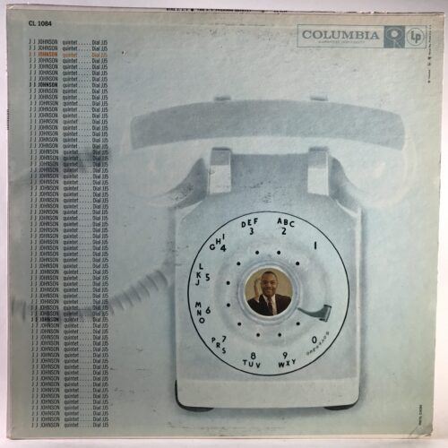 Jazz-JJ Johnson Quintet-Dial JJ 5 Jpg