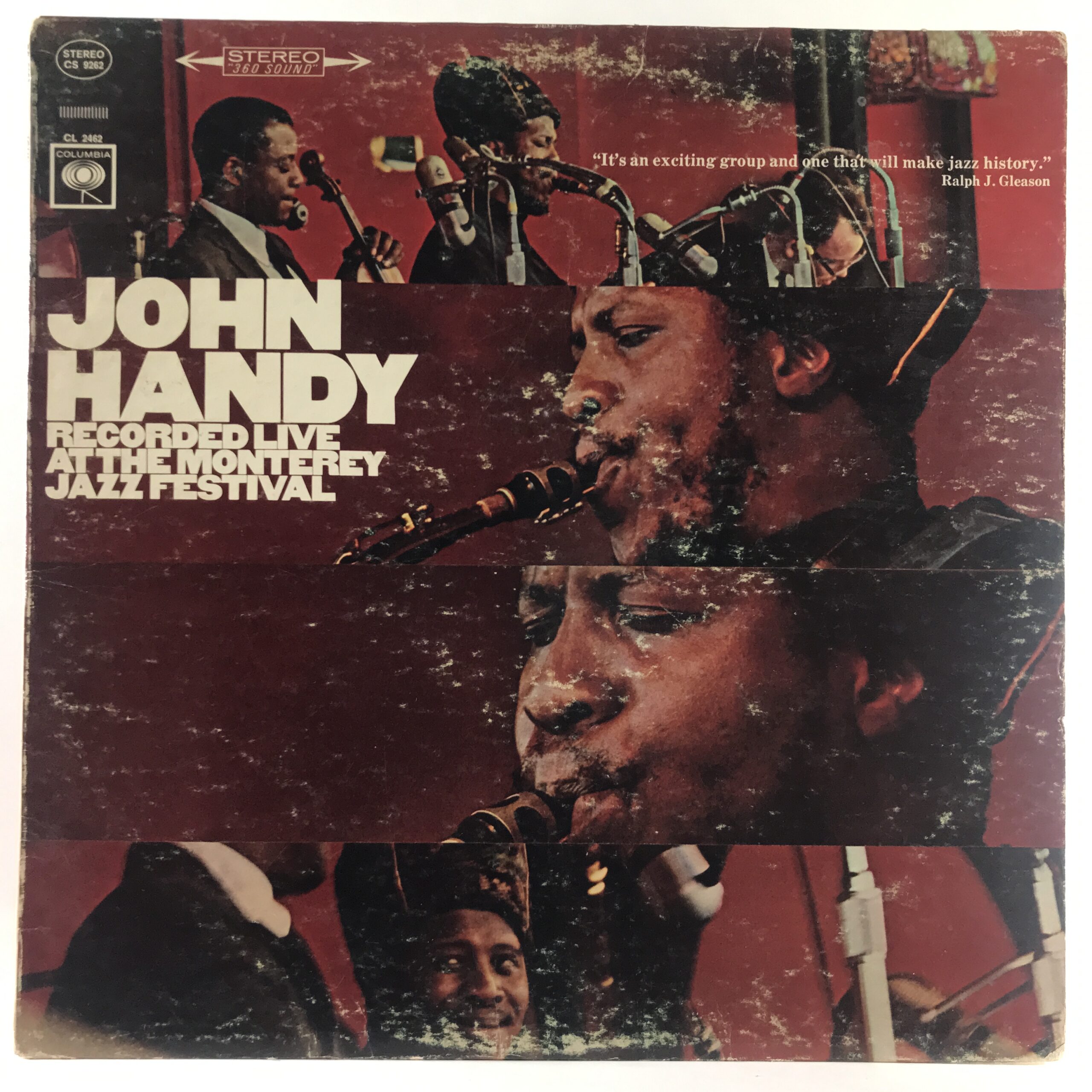 Jazz-John Handy-Recorded Live At The Monterey Jazz Festival Jpg