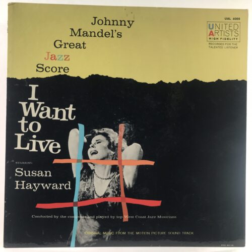 Jazz-Johnny Mandels Great Jazz Score-I Want To Live Jpg