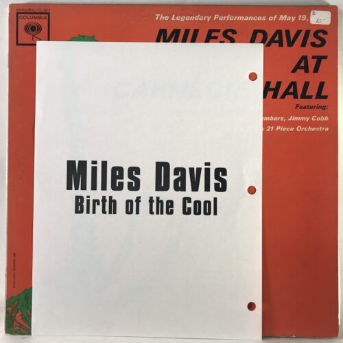 Jazz-Miles Davies-Birth Of The Cool Jpg