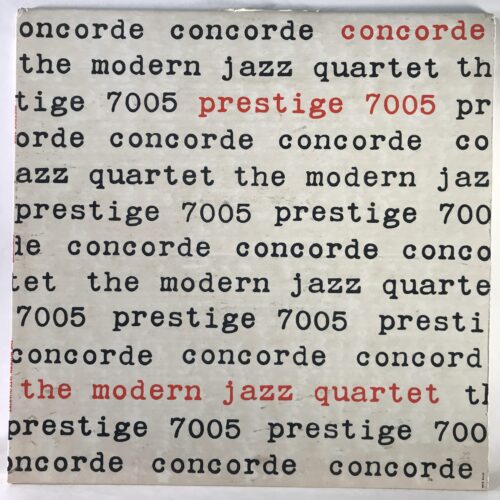Jazz-Modern Jazz Quartet-Concorde Jpg