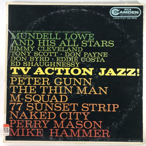 Jazz-Mundell Lowe And His All Stars-TV Action Jazz Jpg