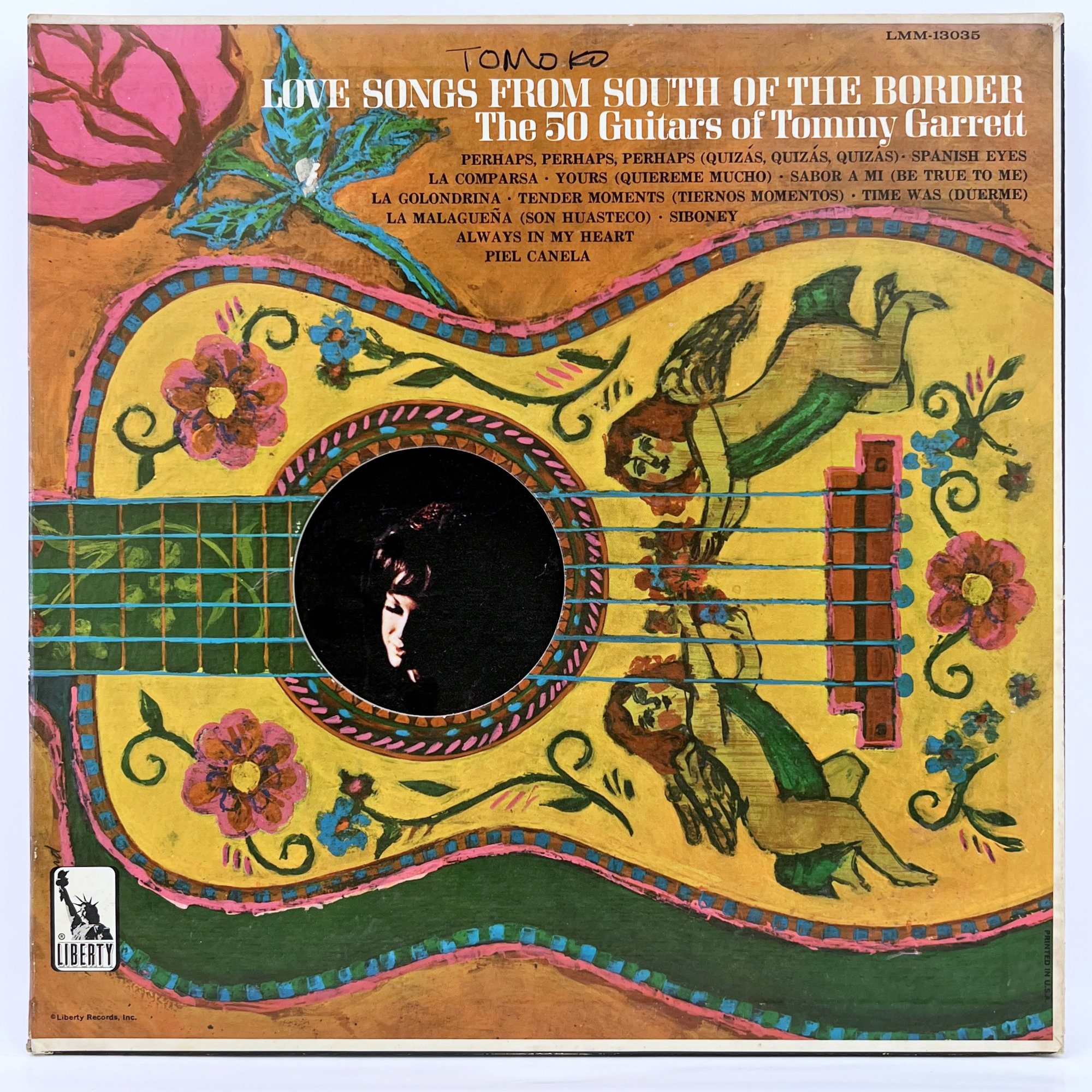 LP-50 Guitars Of Tommy Garrett-Love Songs From The South Of The Border Jpg