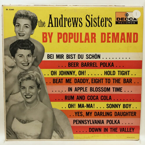 LP-AndrewsSisters-ByPopularDemand Jpg